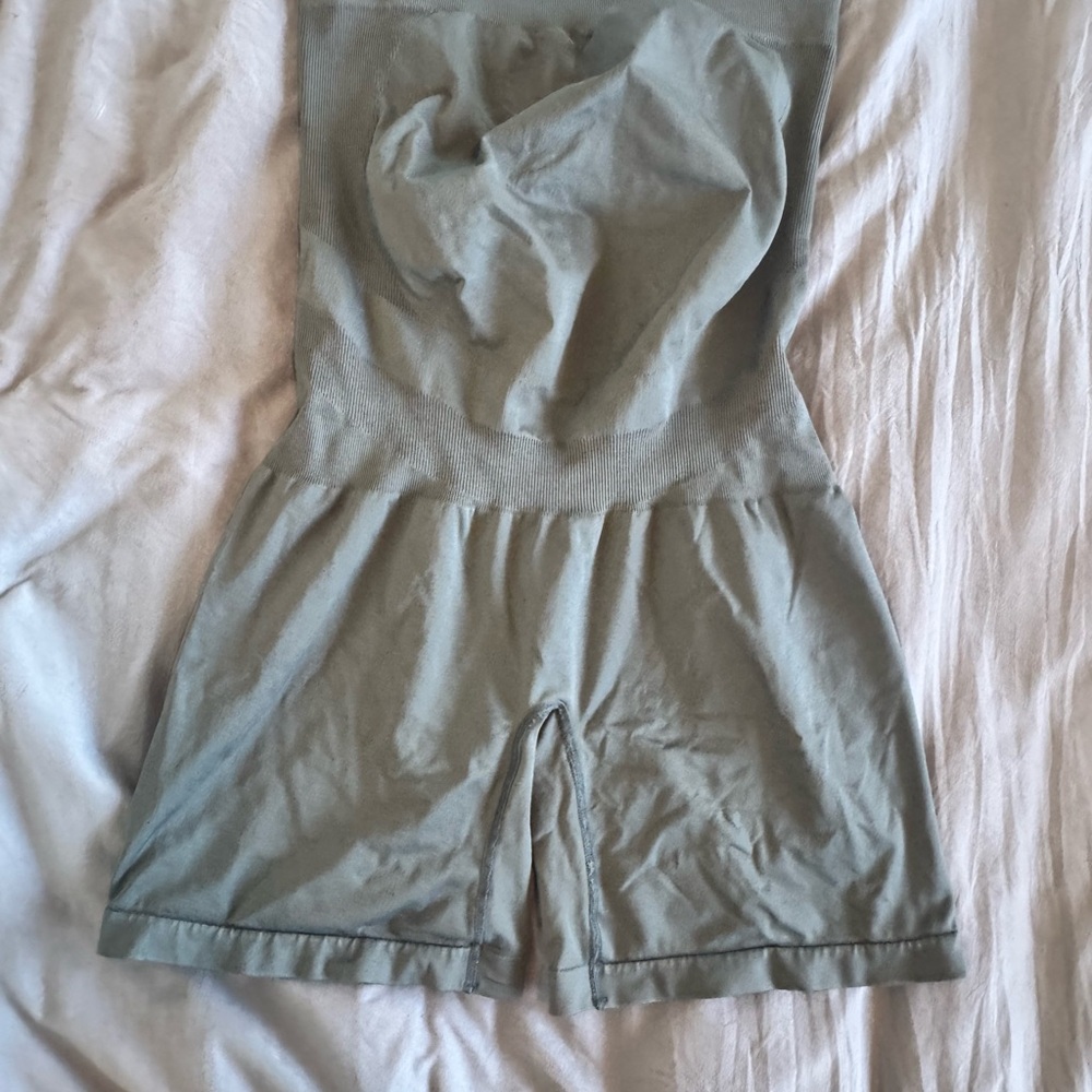 Maternity Gray Shapewear Bodysuit